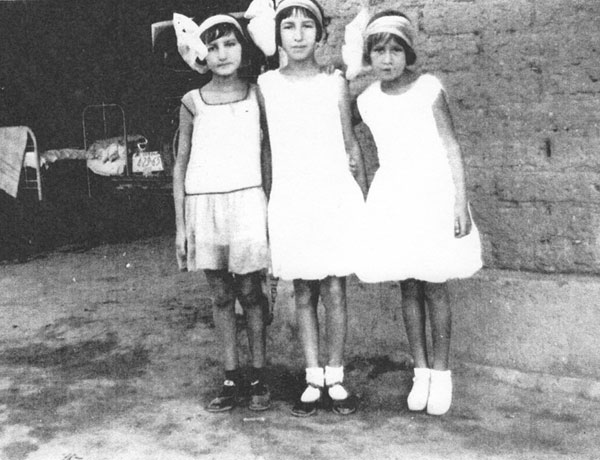 Young Girls Posing